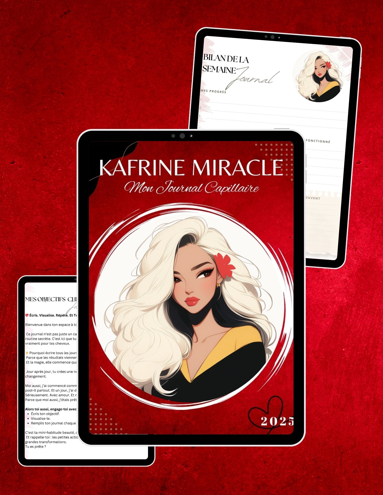 Journal Capillaire Digital - Camila